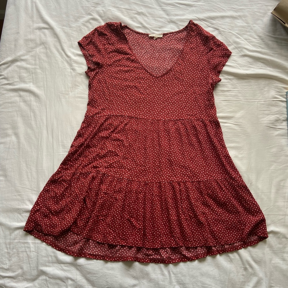 Floral Printed Babydoll Dress